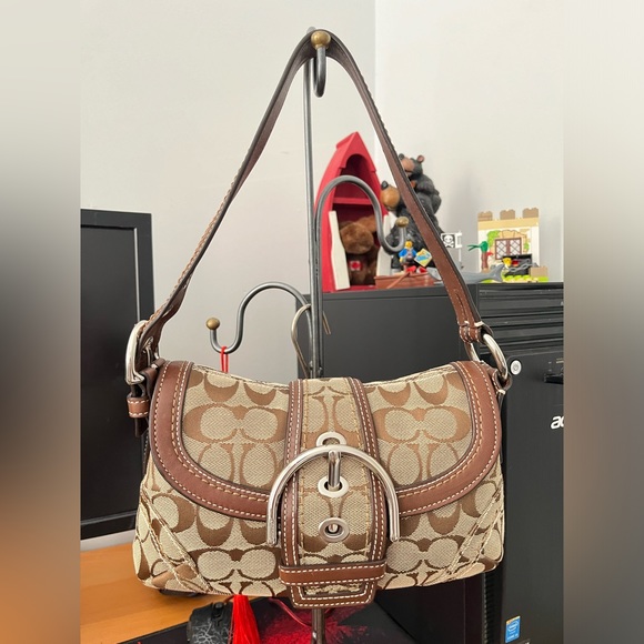 ❌SOLD FACEBOOK❌100% Authentic Vintage Y2K Coach Soho Shoulder Bag 10296 yr 2006 - Picture 1 of 11